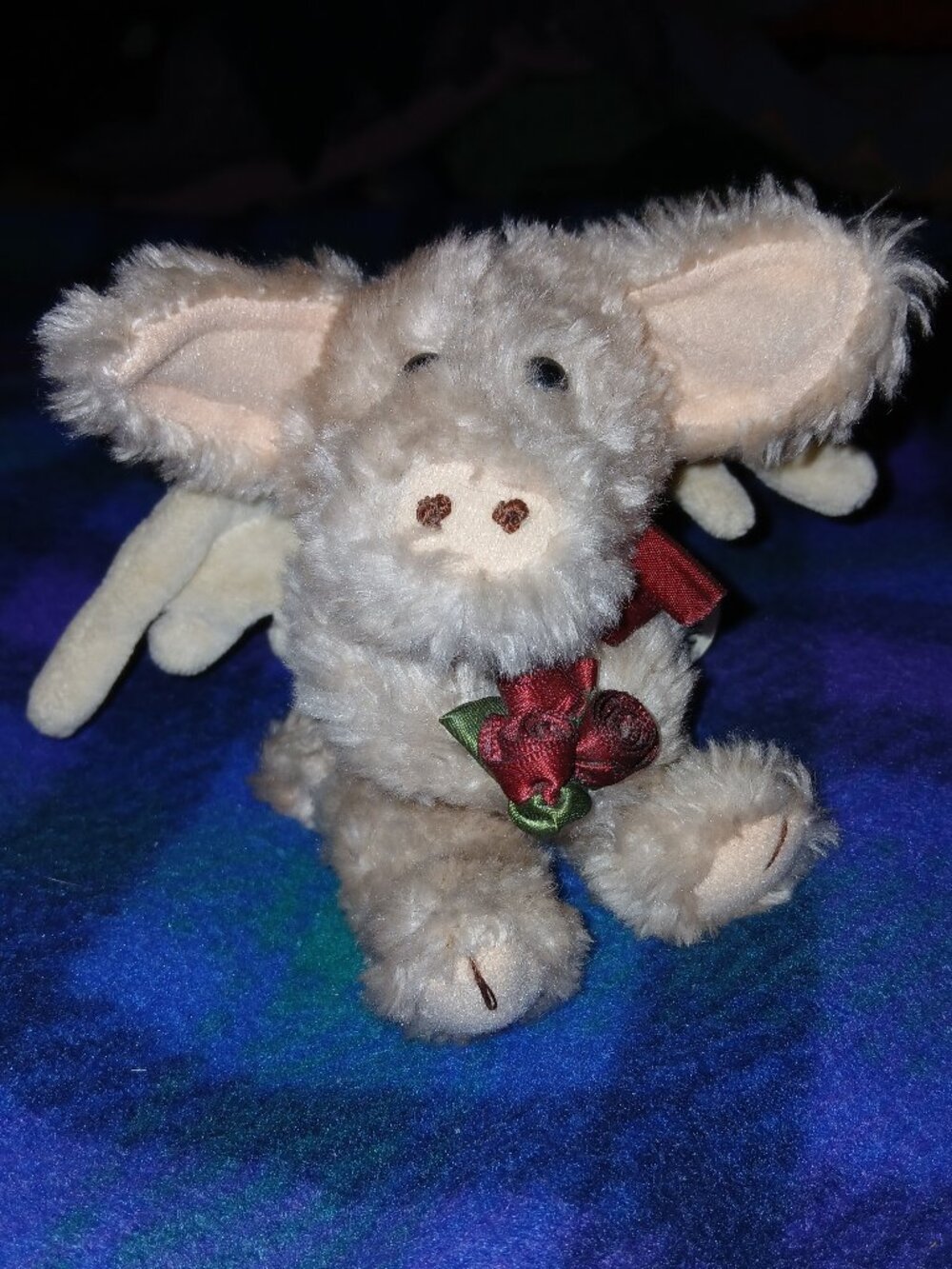 Boyds Bears Lorelei Pink Pig Angel Stuffed Animal Plush Ornament